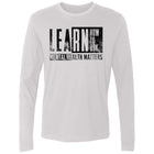 Learn How To Ask (Black Blocks) Long Sleeve