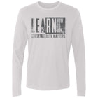 Learn How To Ask (Grey Blocks) Long Sleeve