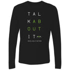 Talk About It Grid Long Sleeve