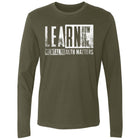 Learn How To Ask (White Blocks) Long Sleeve