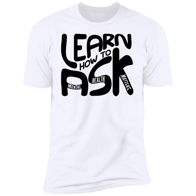 Learn How To Ask (Black Bubbles) Tee