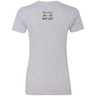 Ladies' Learn How To Ask (Grey Bubbles) Fitted Tee