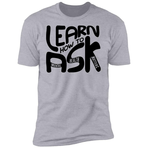 Learn How To Ask (Black Bubbles) Tee