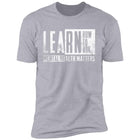 Learn How To Ask (White Blocks) Tee