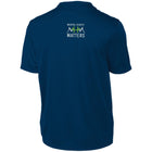 Learn How To Ask (Lime Blocks on Dark) Moisture-Wicking Tee