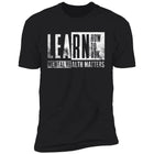 Learn How To Ask (Grey Blocks) Tee